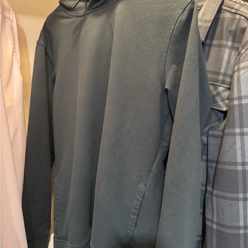 Men's Cuts Clothing Black Hoodie